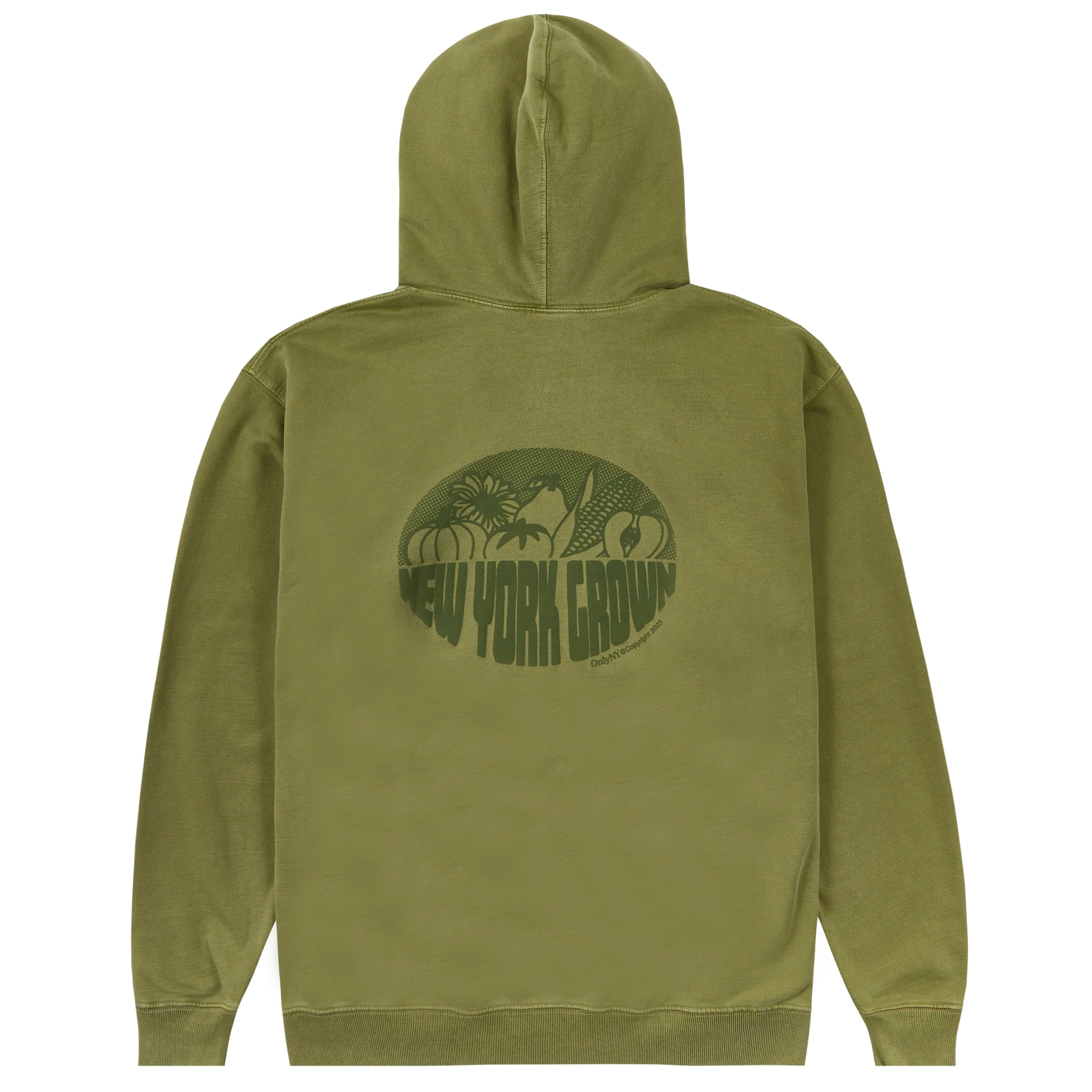 Only NY New York Grown Harvest Zip Hoodie - Moss Green – The