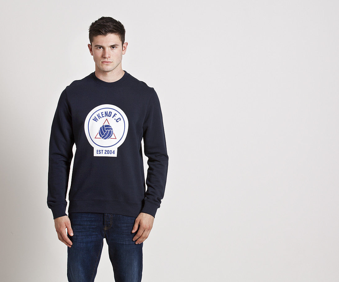 Weekend Offender WKEND FC Crewneck Sweat Navy