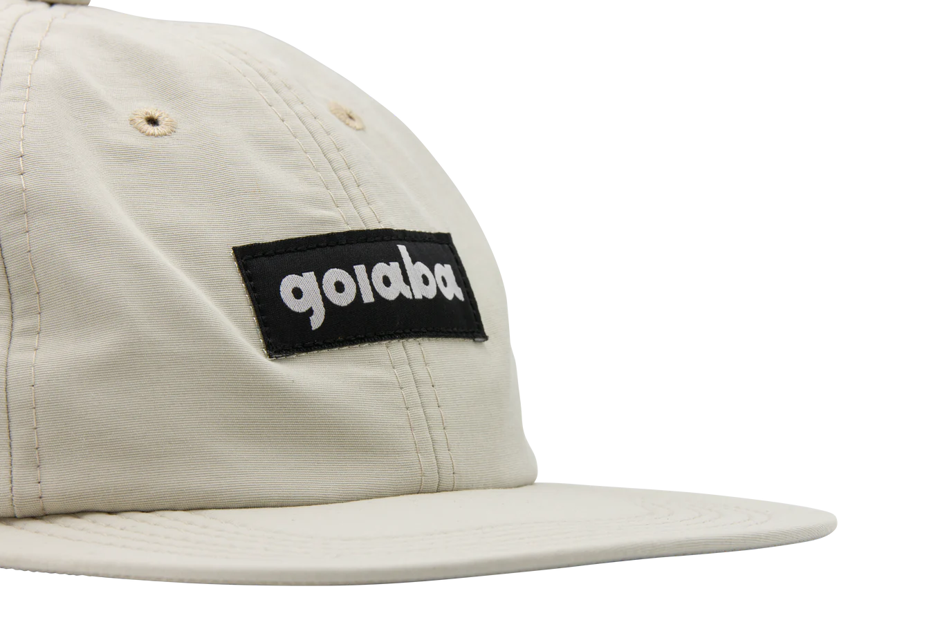 Goiaba E.C - 6-Panel Nylon Hat - Beige