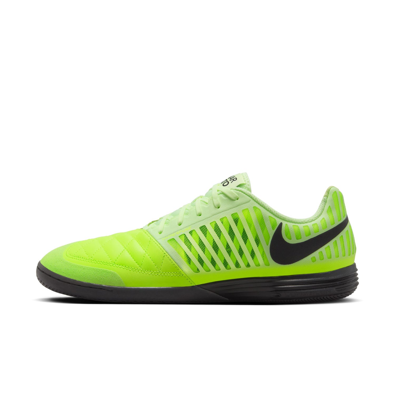 Nike Lunargato II Indoor/Court Soccer Shoes - Black/Volt