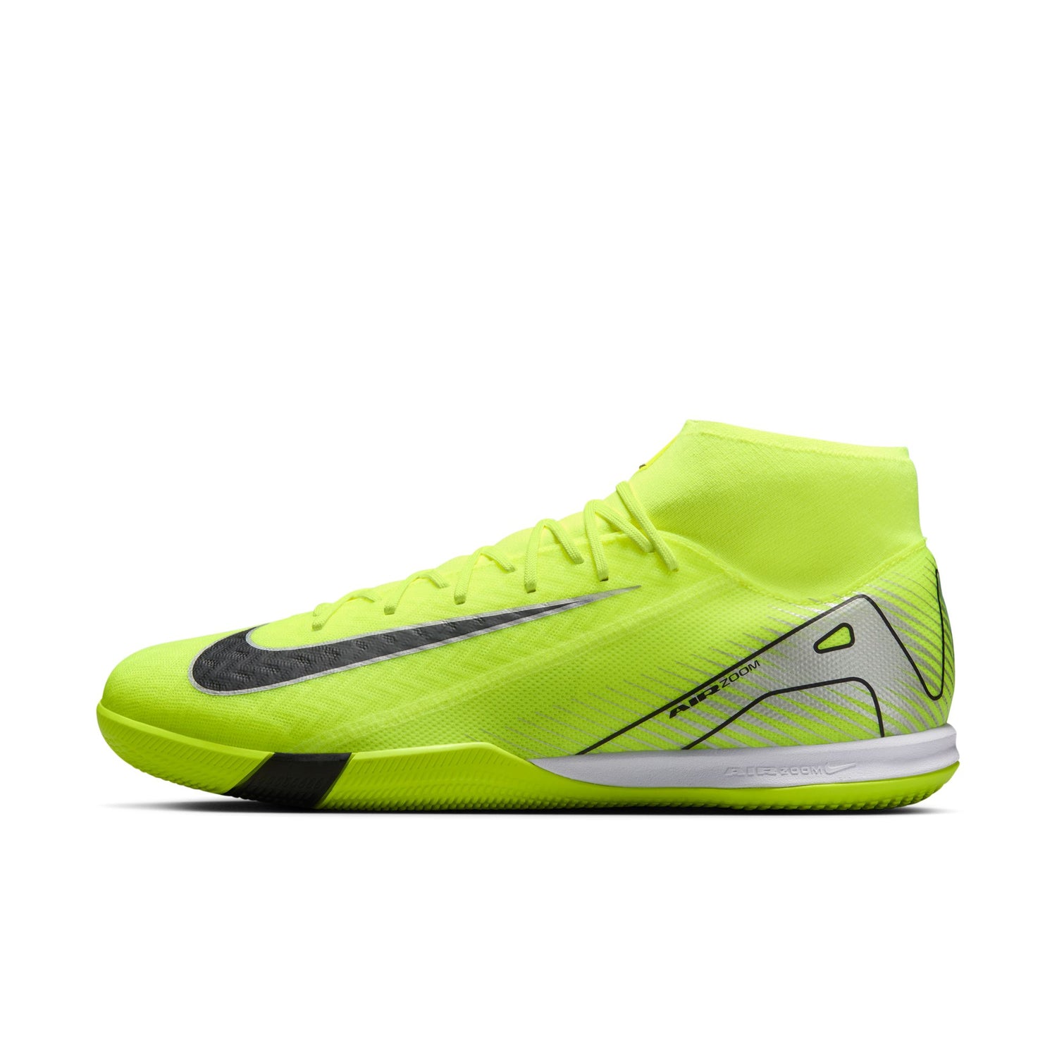 Nike Mercurial Superfly 10 Academy IC Indoor Soccer Shoes - Volt/Black