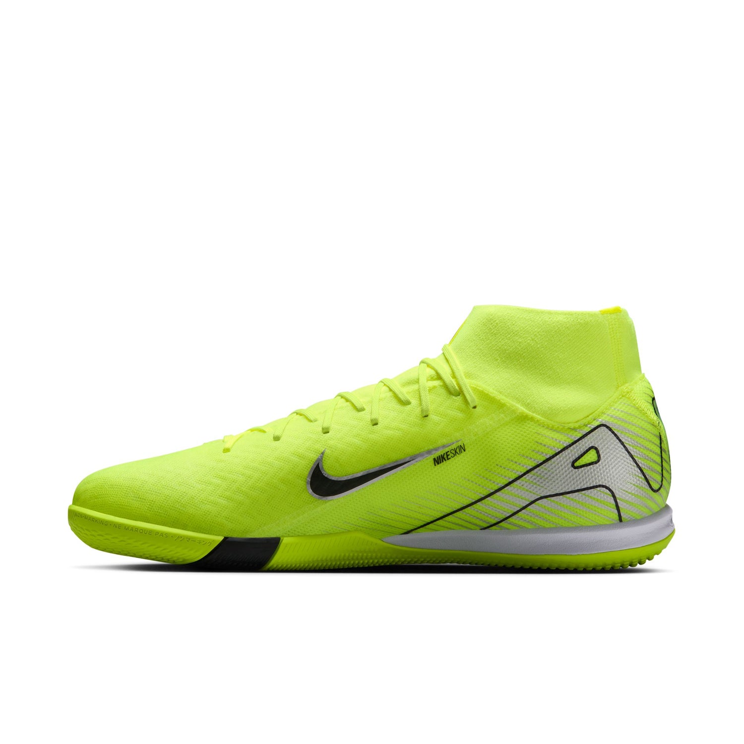 Nike Mercurial Superfly 10 Academy IC Indoor Soccer Shoes - Volt/Black