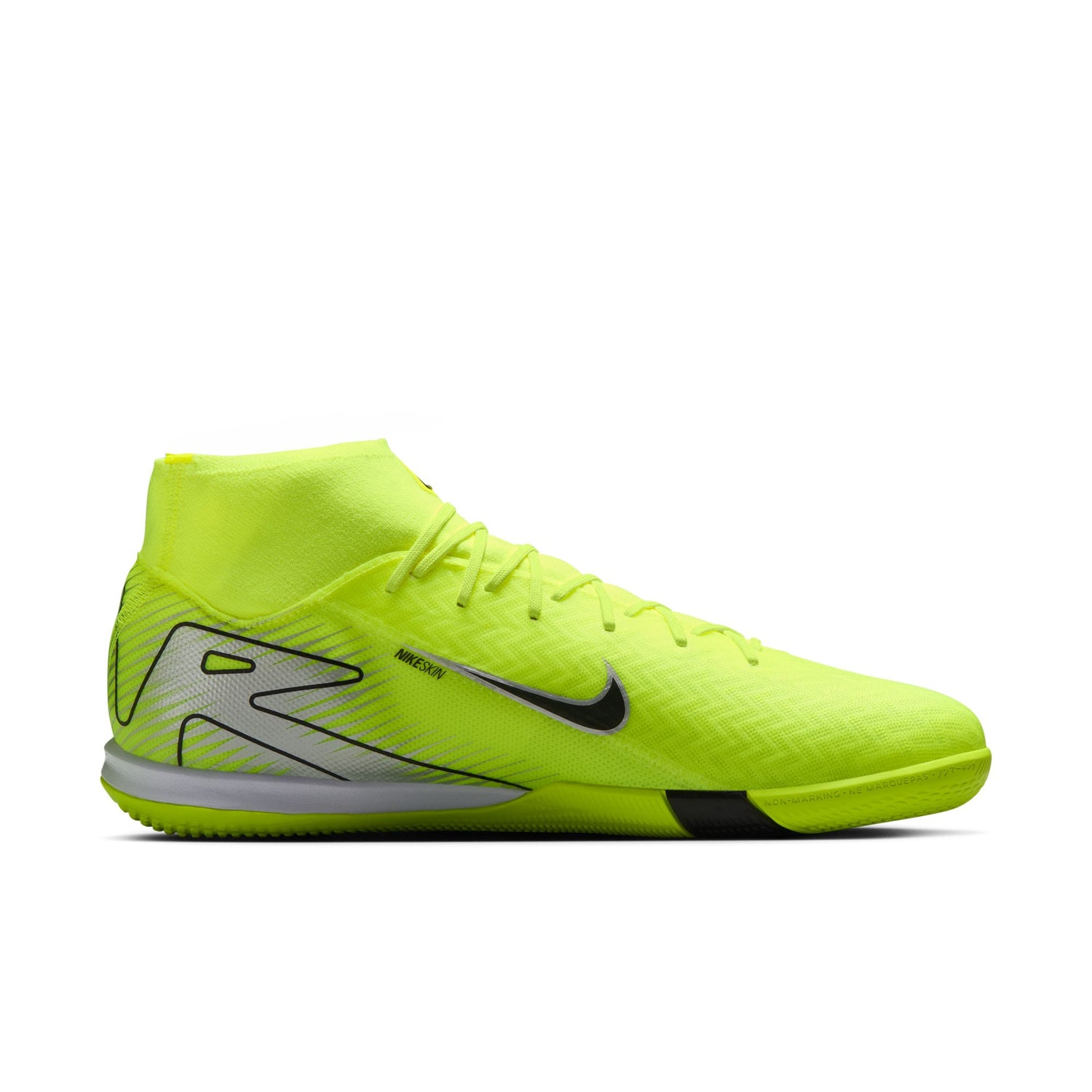 Nike Mercurial Superfly 10 Academy IC Indoor Soccer Shoes - Volt/Black