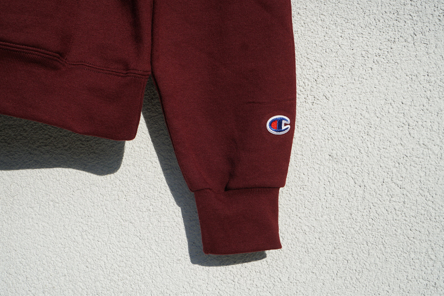 MIDFLD Champion™ Find the Space Double Logo Hoodie - Maroon