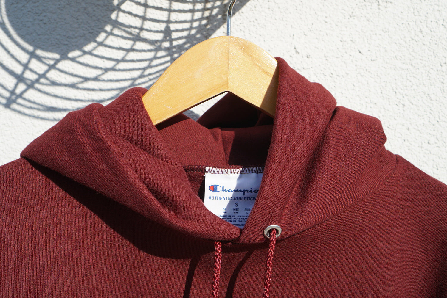 MIDFLD Champion™ Find the Space Double Logo Hoodie - Maroon