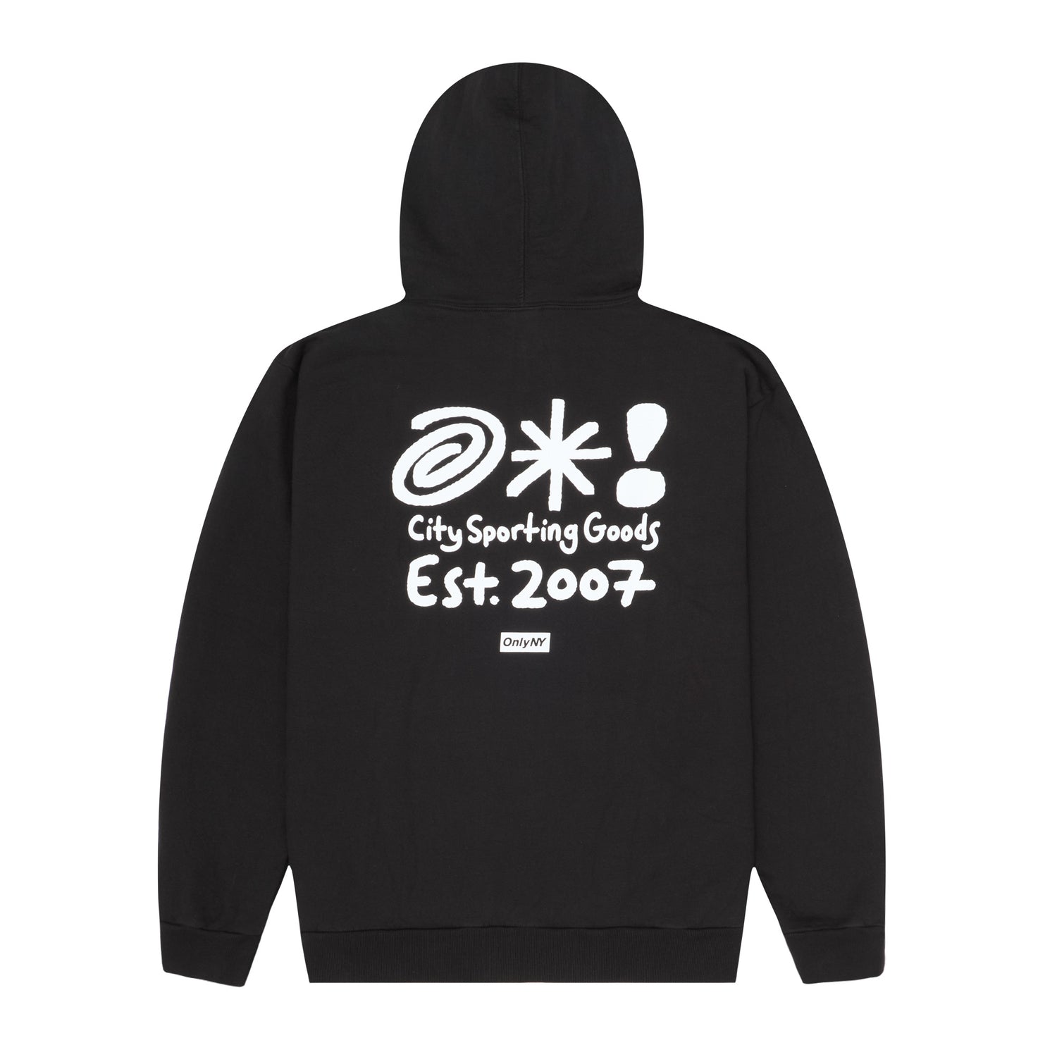 Only NY Grawlix Hoodie - Black/White