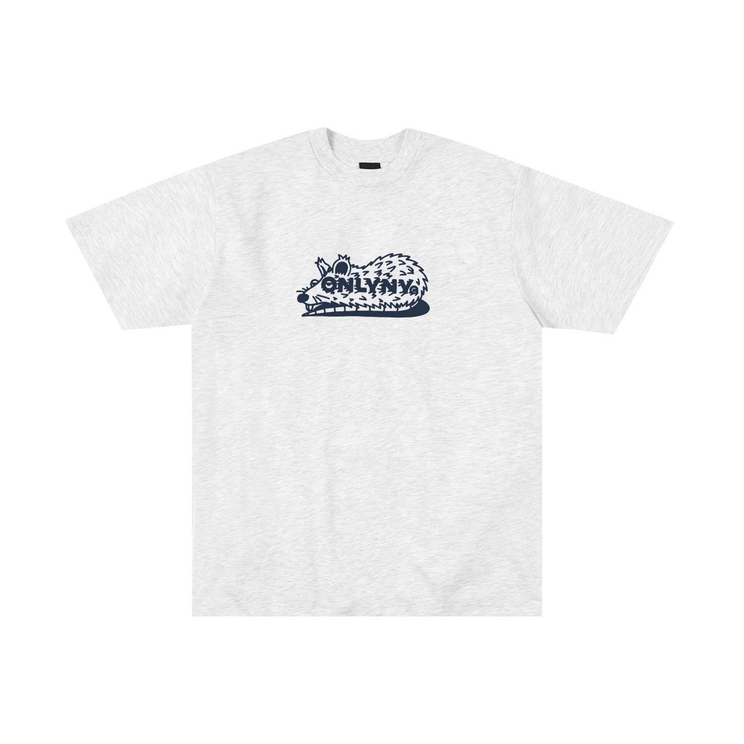 Only NY Street Rat T-Shirt - Heather Grey