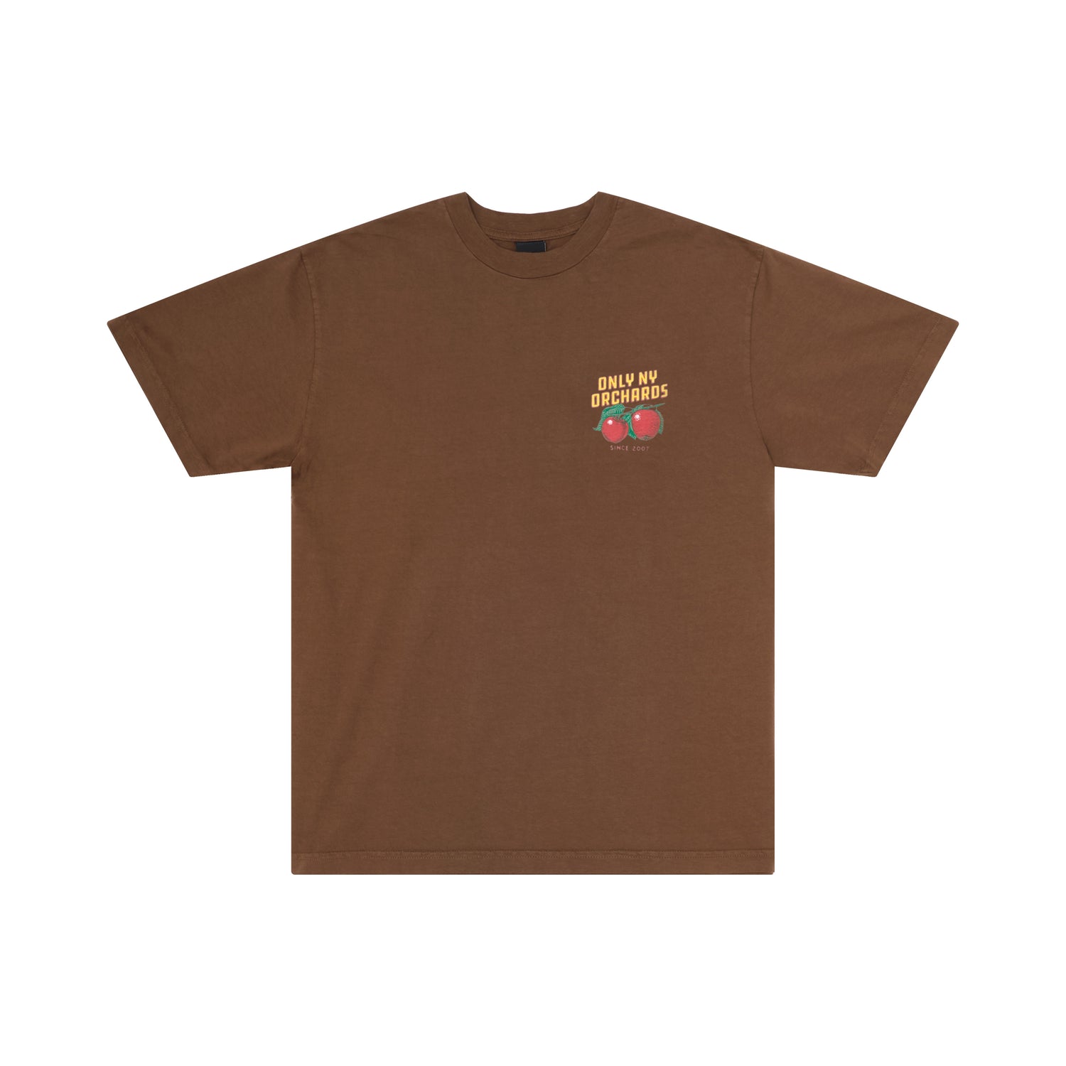 Only NY Orchards T-Shirt - Chocolate